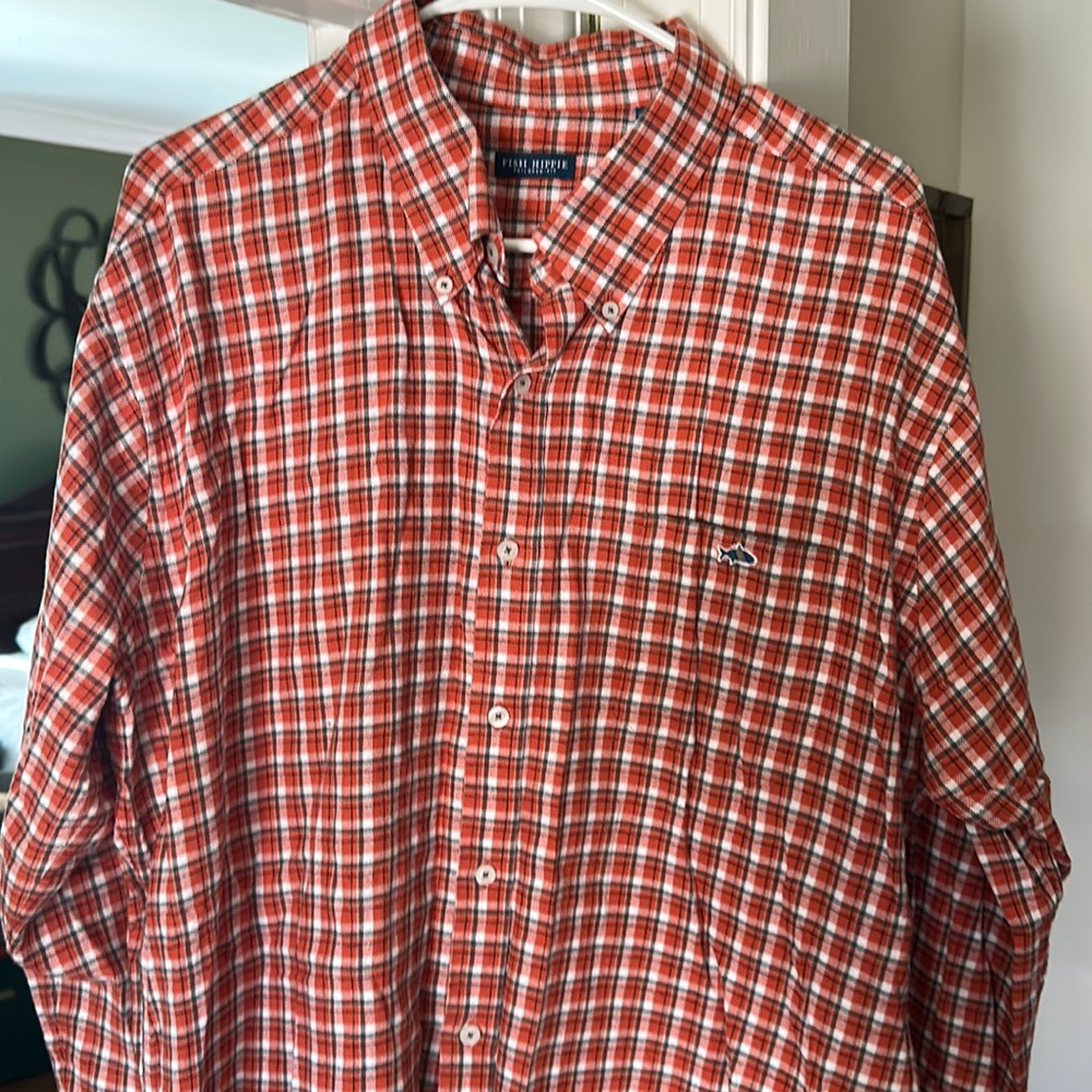 Fish Hippie Long Sleeve Button Down